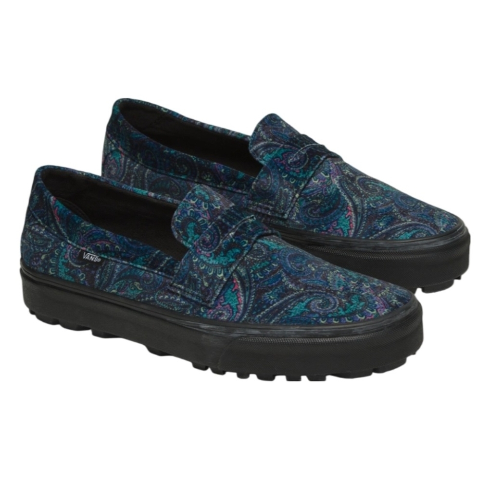 Vans Women's Velvet Paisley Loafers - Style 53